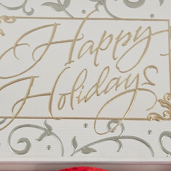 Carlton Cards Holiday Greeting Cards Set Of 12 With Self Sealing Envelopes - Picture 3 of 10